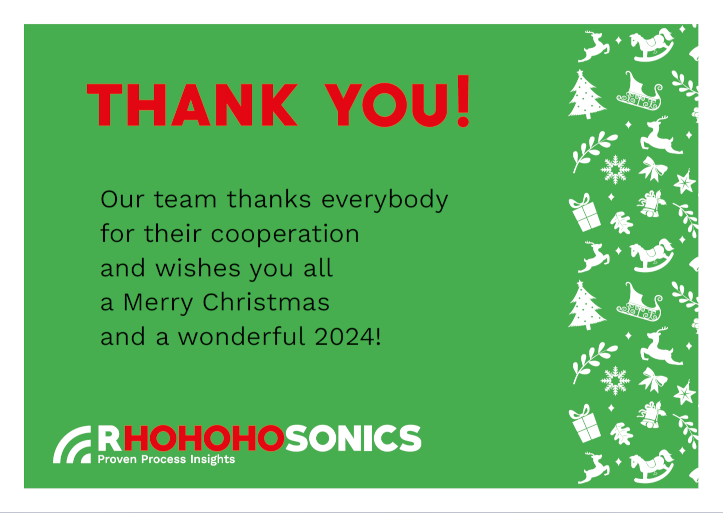 Rhosonics Christmas Card 2023